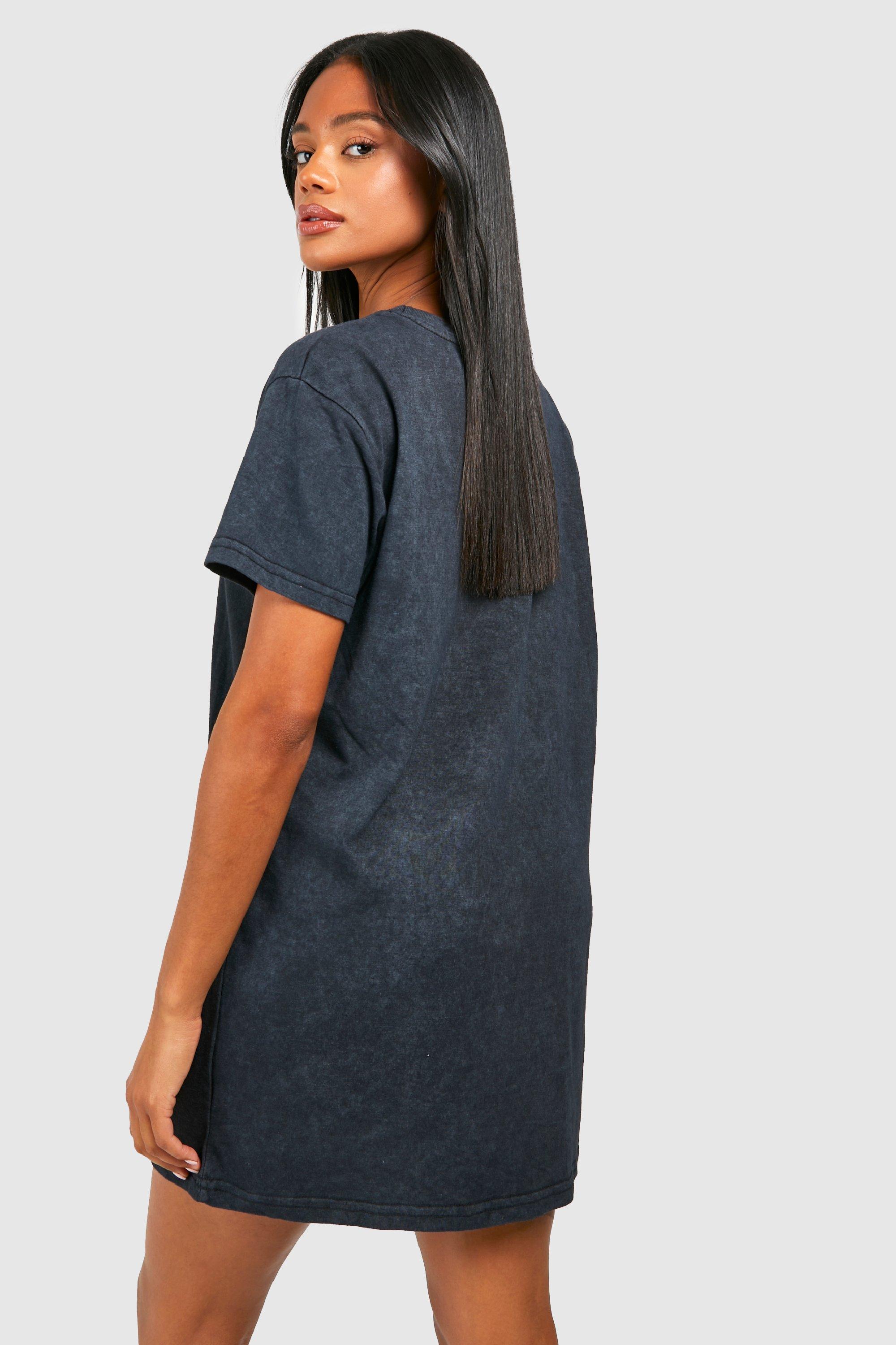 Oversized ripped t store shirt dress